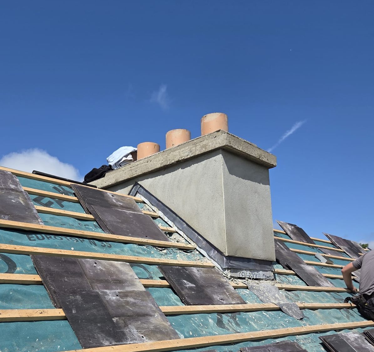 Emergency roof repair by GN Roofing