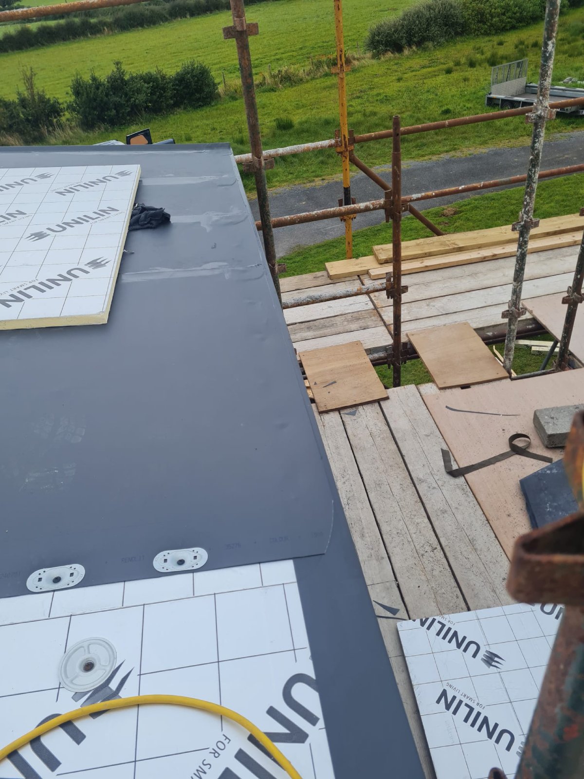 Roof Installation Before